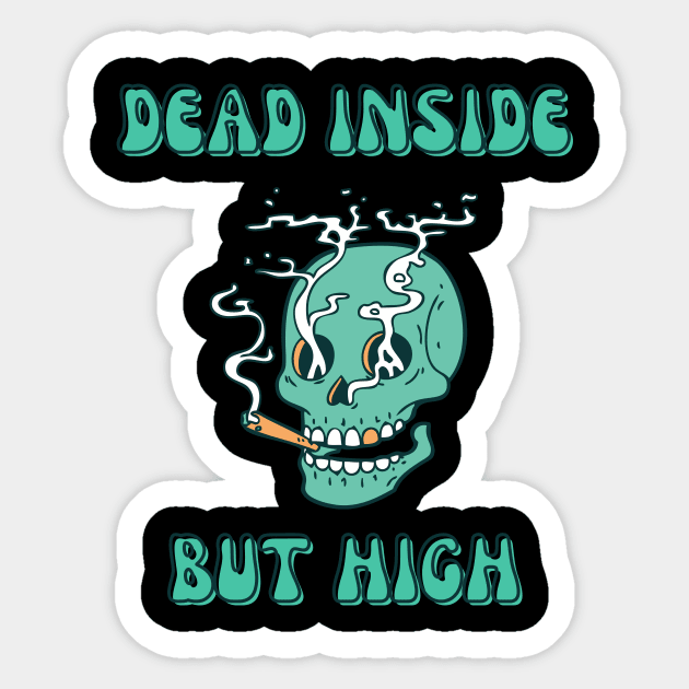 Smoking Weed For Healing Sticker by NICHE&NICHE